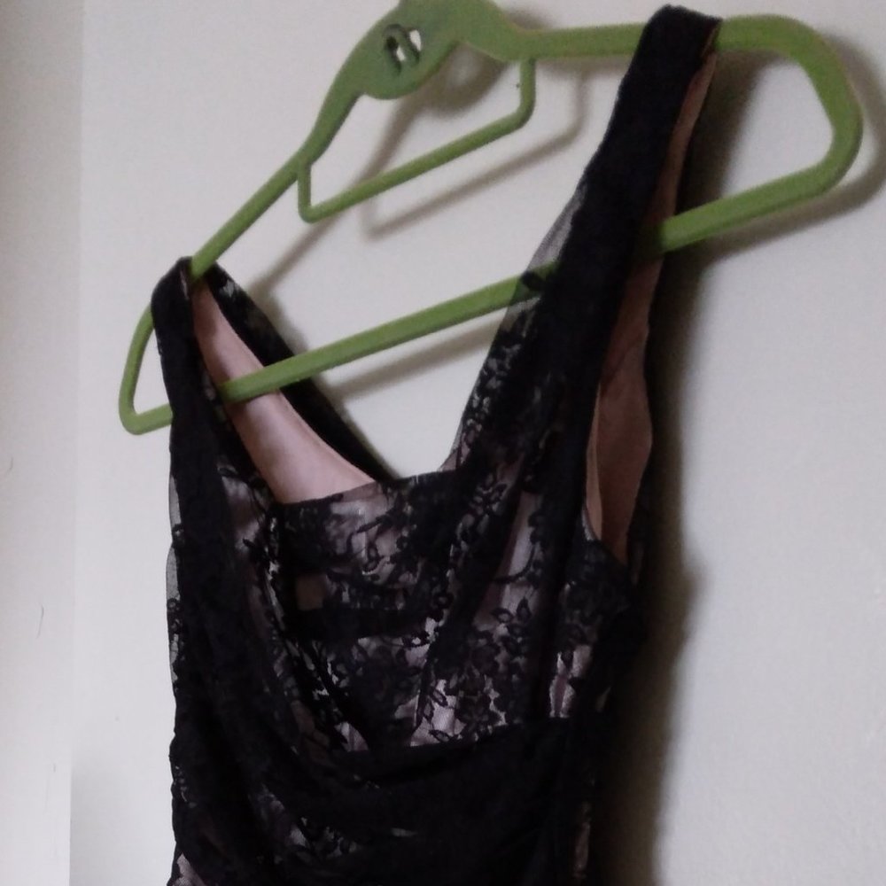 Express Design Studio Black Lace Evening Dress Size 0